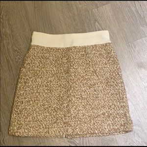Club Monaco tweed skirt